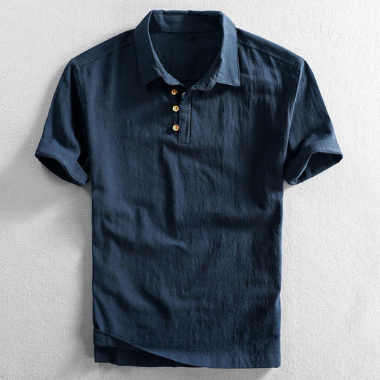 Osaka | Japanese Linen Polo