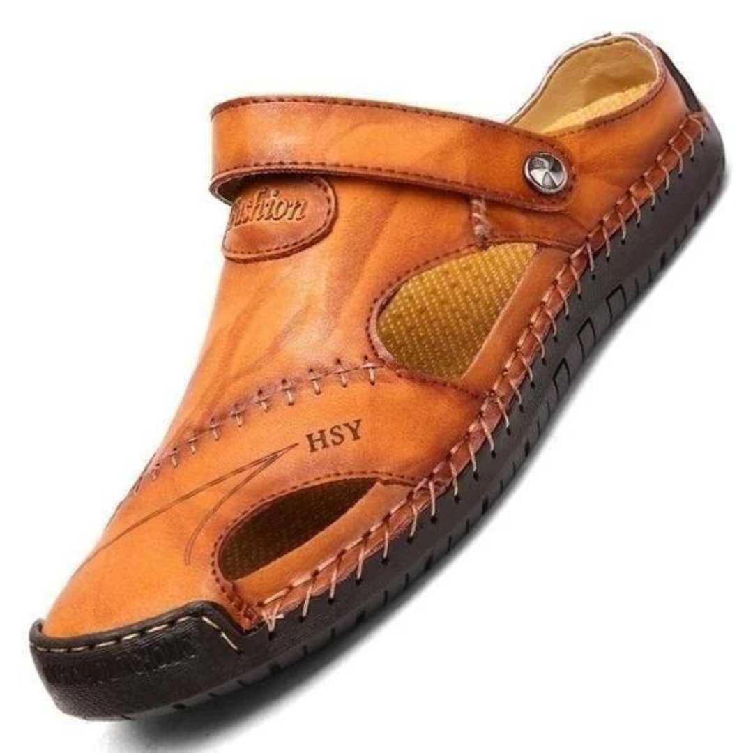 Logan | Orthopedic Leather Sandals