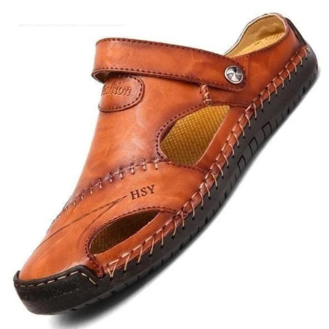 Logan | Orthopedic Leather Sandals