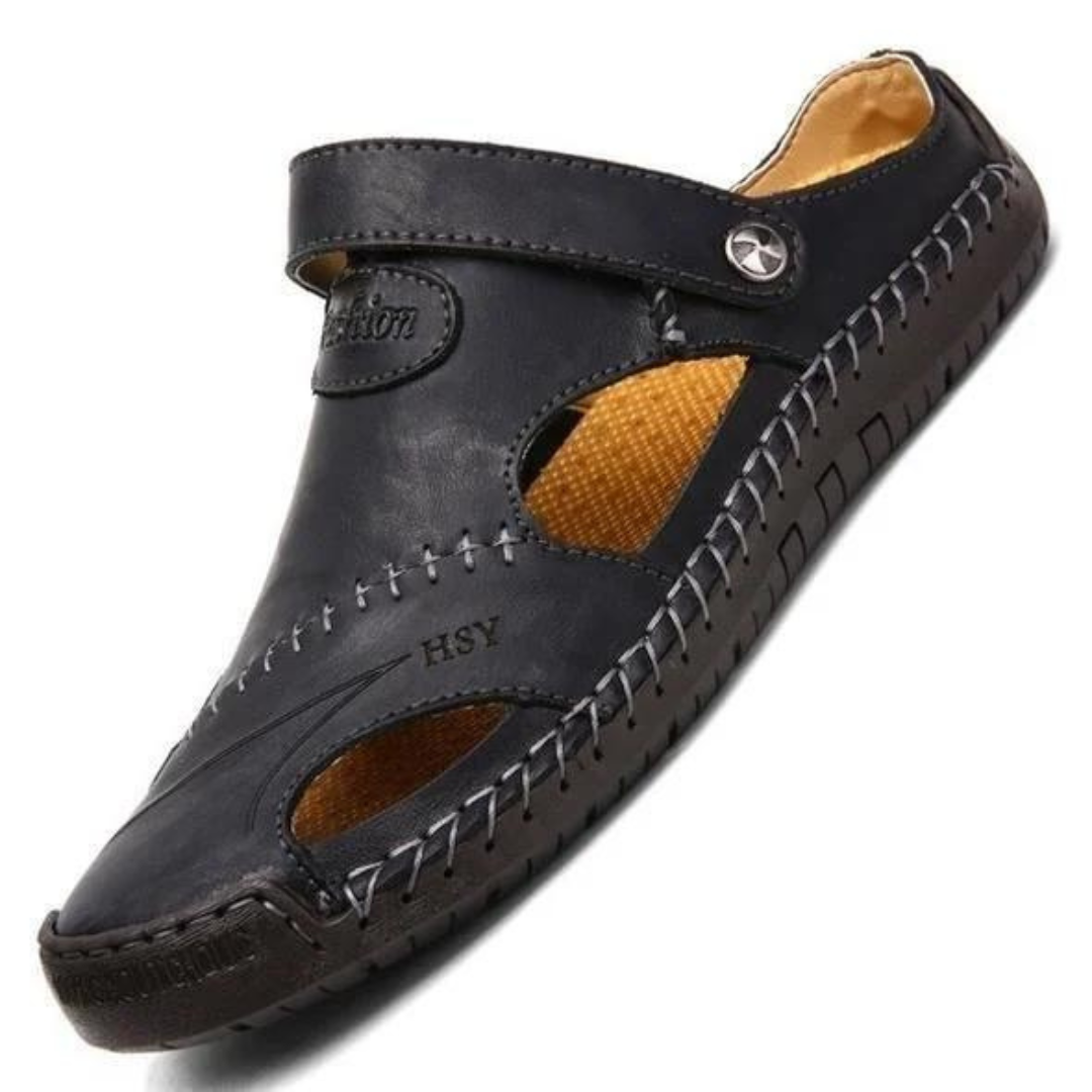 Logan | Orthopedic Leather Sandals