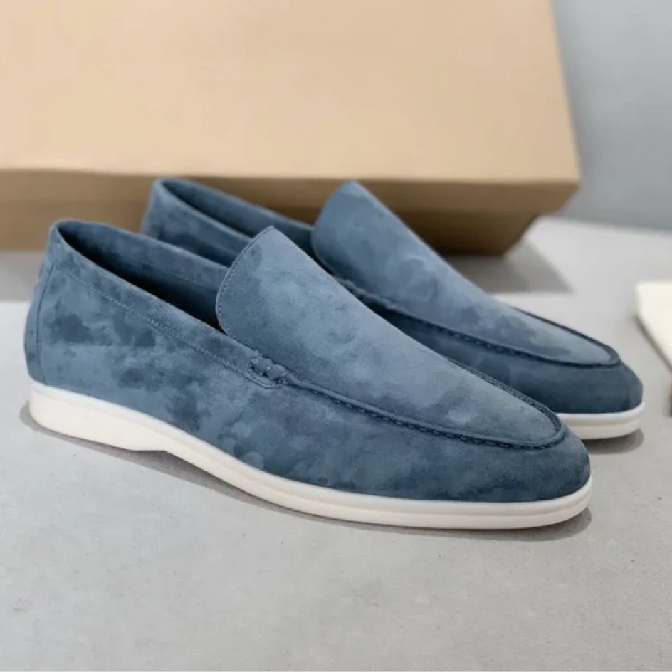 Loro | Suede Loafers