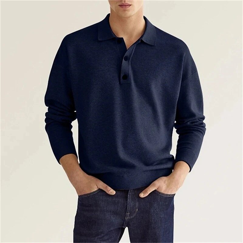 Harrington | Long Sleeved Polo